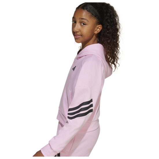 Adidas Παιδική ζακέτα Future Icons 3-S Full-Zip Hoodie Adidas Παιδική ζακέτα Future Icons 3-S Full-Zip Hoodie